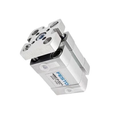 30mm 스트로크 컴팩트 듀얼 액팅 실린더 Festo ADNGF-12-30-P-A, 가이드 바드 554210과 함께 12mm 구멍
