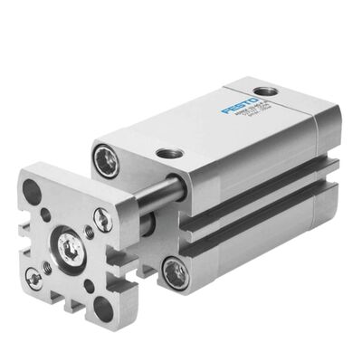 30mm 스트로크 컴팩트 듀얼 액팅 실린더 Festo ADNGF-12-30-P-A, 가이드 바드 554210과 함께 12mm 구멍