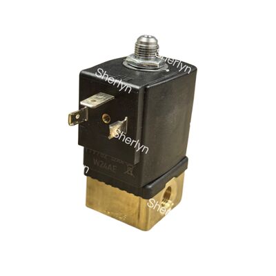 1.5W 초저전력 G1 1/4″ 25mm FKM 밀폐형 황동 솔레노이드 밸브 Burkert 00221888 24V DC 2/2 NC 0-120°C 서보 지원