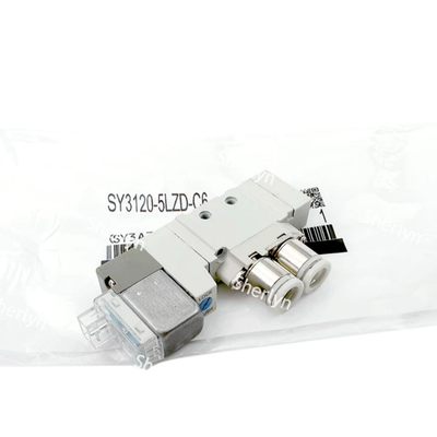 SMC SY3000 시리즈 SY3120-5LZD-M5 소형 방향 제어 공기 솔레노이드 밸브