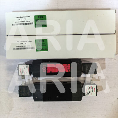 ASCO SC8551A018MS SC8551A017MS 24DC AC110V 4-Way 알루미늄 1/4 인 솔레노이드 밸브 Namur Mount