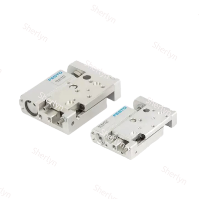 콤팩트 얇은 디자인 FESTO SLF-6-30-P-A 이중 작용 슬라이드 공기 실린더 6mm 구멍 20mm 스트로크 호환성 자기 근접 센서