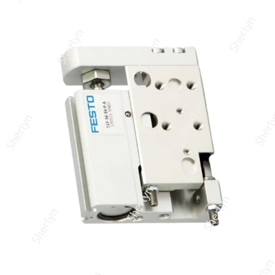 쌍방향 장트랙 미니 Pneumatic Motion Unit FESTO 170510 SLF-10-50-P-A, 10×50mm 착용 저항 알루미늄 가이드 슬라이더 360° 장착 및 위치 센서 신호 피드백을 지원합니다