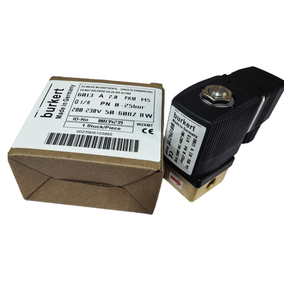 DC24V Pneumatic Solenoid Valve Brass Body FKM 플러그 산업용 Pneumatic 자동화 애플리케이션에 적합합니다 137830
