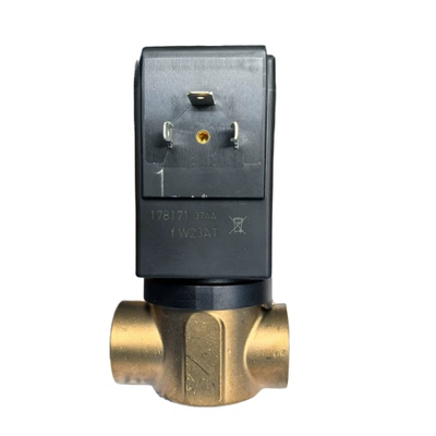 3 차원 정상적으로 닫힌 Pneumatic Solenoid 밸브 청동 몸 재료 1/8 포트 크기 산업 자동화 시스템 6027에 이상적입니다