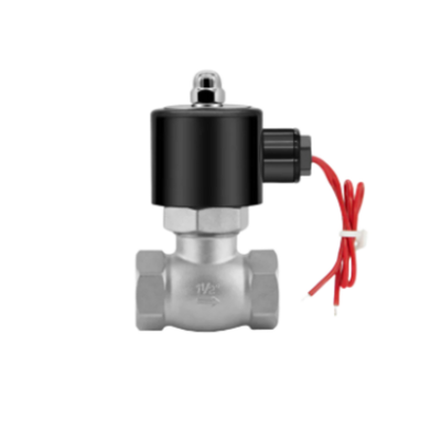 2L-10 압력 범위 0.1 ~ 1.5 MPa PTFE 밀폐 재료와 온도 범위 -20 °C ~ 185 °C의 Pneumatic Solenoid 밸브