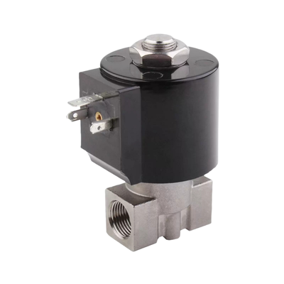 8.7AAS030B 3mm 오리피스 크기 솔레노이드 밸브 2 차원 NC 포트 크기 3/8 1/4 3/8 스테인레스 스틸 304 체질