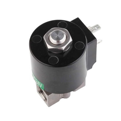 8.7AAS030B 3mm 오리피스 크기 솔레노이드 밸브 2 차원 NC 포트 크기 3/8 1/4 3/8 스테인레스 스틸 304 체질