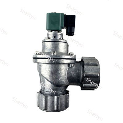 BFEC DMF-ZM-40 1.5" Right Angle Nut Type Solenoid Pulse Valve, DN40 Baghouse Dust Collector Jet Cleaning Valve