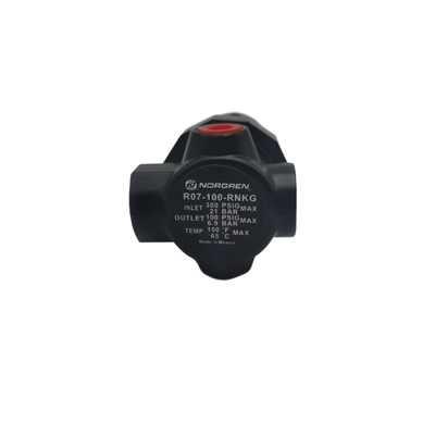 Norgren Compact Diaphragm Structure Air Regulator Valve with 20 Bar Max Inlet Pressure and Zinc Alloy Body