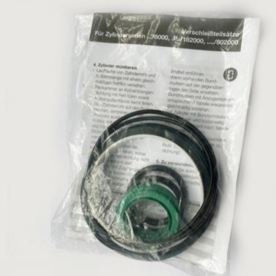 Norgren QA Series 160mm Bore Cylinder Seal Kit with Polyurethane Seals and 10-Year Shelf Life for RA/8000 PRA/8000 Cylinders