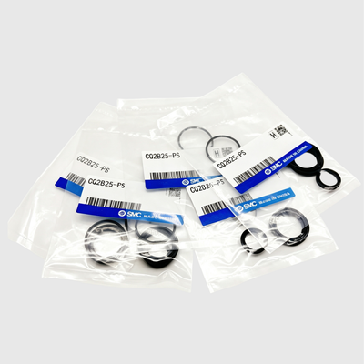 SMC CQ2 Series Cylinder Seal Kit with NBR Seal Material for 12-100mm Bore Sizes and CQ2 Series Compatible Pneumatic Cylinders