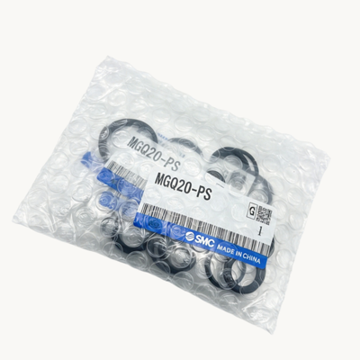 SMC MGQ50-PS 공기 실린더 서비스 키트 누출 방지 고무 밀봉 패키지 MGQ50 높은 측면 부하 저항 컴팩트 가이드 실린더 공기 시스템 성능 갱신