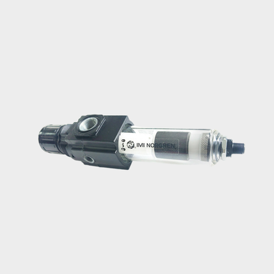 노르그렌 B72G‐2AK‐QD1‐RMG B72G‐2AK‐QD3‐RMG Pneumatic Filter Regulator Sight-Glass Bowl 고효율 습기 불순물 분리 도구 없는 볼 해제 자동 조립 시험 회로에 적합