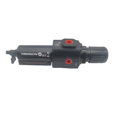 1. 노르그렌 B73G‐4GK‐AP3‐RMN B73G‐4GK‐QP1‐RMG 엑셀론 필터 조절기 G1/2 자동 수동 배수 보호 폴리카보네이트 컵 5μm 40μm 밀기 잠금 단추