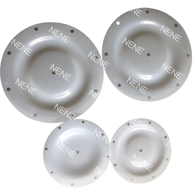 QBY80 QBY100 디아프라그마 450MM 외부 지름 8 홀 흰색 큰 흐름 막