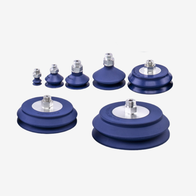 FESTO VASB75 Vacuum Suction Cup Bellows Structure Food Grade Silicone Option NBR Rubber Multiple Color For Robot Pneumatic Handling Packaging And Printing Equipment