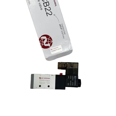 일반 산업 자동화 노르그렌 VCB22B517A-AB219L 솔레노이드 밸브 G1/4 AC220V 5/2 단일 공압 방향 제어 밸브 스프링 리턴 100% 듀티 사이클