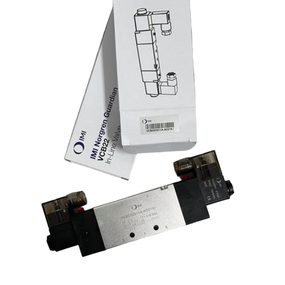 Heavy Machinery Large Bore Valve IMI NORGREN VCB22D511A-AD219J G1/2 AC220V 5/2 Double Solenoid Pneumatic Directional Valve High Flow