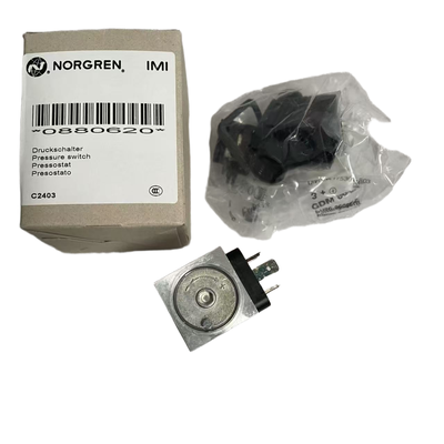 1/4'NPT Thread 1 to 30bar Pressure Switch NORGREN 0880620 Diaphragm Pressure Monitor for Industrial Fluid