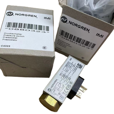 G1/4 나사 0.5-8bar 압력 스위치 NORGREN 0880323 공작기계 유체 파이프라인 압력 모니터