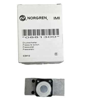 NORGREN 0881300 Pressure Switch 0.5 to 8bar Electromechanical Pressure Monitor for Air Supply System