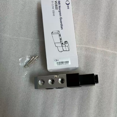 VCB22B411A-AB213J 노르그렌 G1/4 24VDC 스풀 타입 공압 방향 제어 밸브, 포장 기계용 예비 밸브