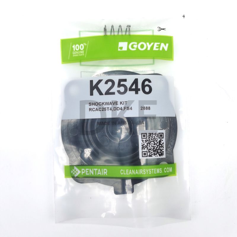 고이엔 RCAC25 디아프라그마 키트 타입 K2546 시리즈 T4, DD4, FS4 니트릴 물질