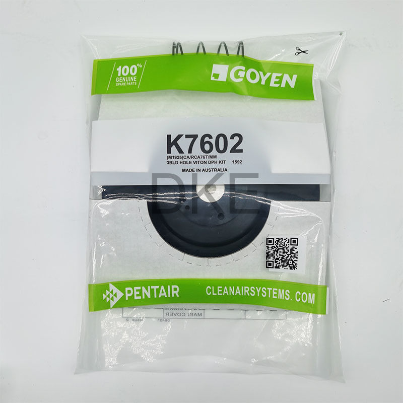 Goyen 먼지 수집기 T 시리즈 FKM /  펄스 밸브 디아프라그램 K7602 크기 3" CA76/RCA76,MM