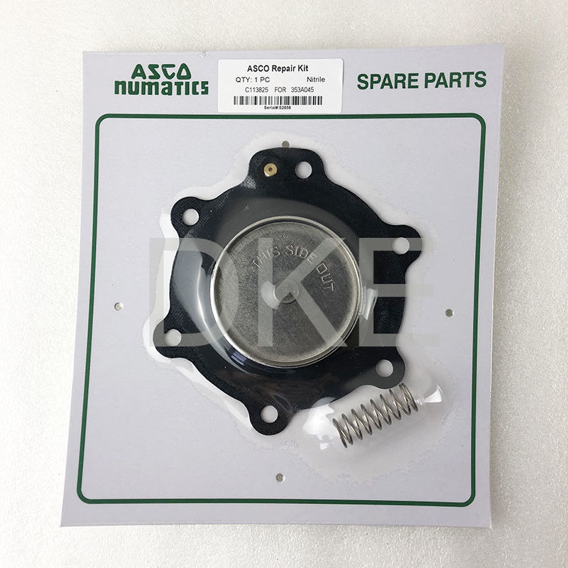 ASCO C113825 1.5" 원격 조종 펄스 밸브 G353A045 용 디아프라그마 램프 킷