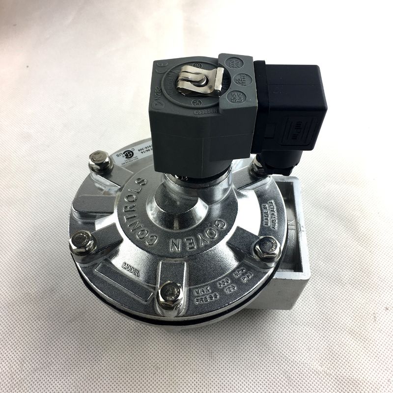 G1 1/2' 펄스 제트 밸브 GOYEN CA35T 35mm 오리피스 크기 압력 범위 5-125 Psi