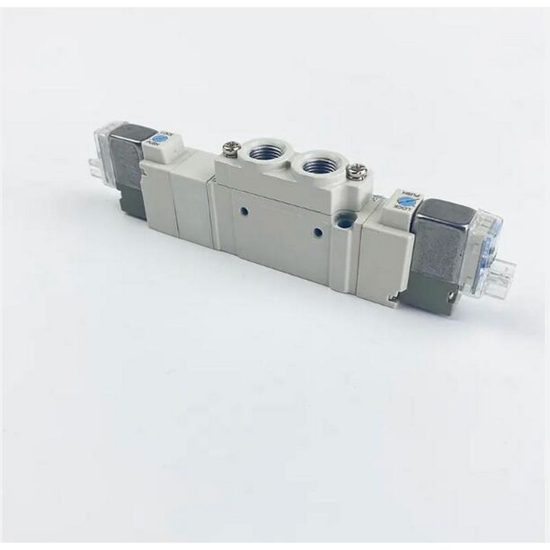SMC SY5320-6LZD-C8 DC12V 소레노이드 밸브 1 터치 3 위치 폐쇄 중앙 포트 크기 ø8