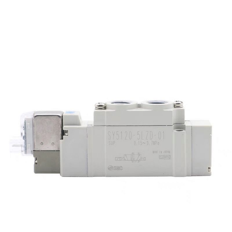 소레노이드 밸브 SY5120-5LZD-01 SMC2 위치 단일 DC24V 포트 크기 1/8 스레드 파이프