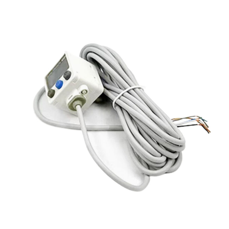 SMC ZSE30A-01-N 디지털 압력 스위치 진공 압력 R1/8 2색 디스플레이 NPN 오픈 컬렉터 1 출력