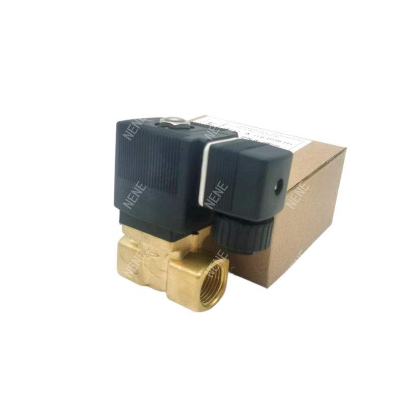 6014 D 정상적으로 열 00126205 버커트 전자기 밸브 G1/4 2.5 흐름 구멍 DC24V 8W 구리 밸브 몸 32 * 46 0~6bar
