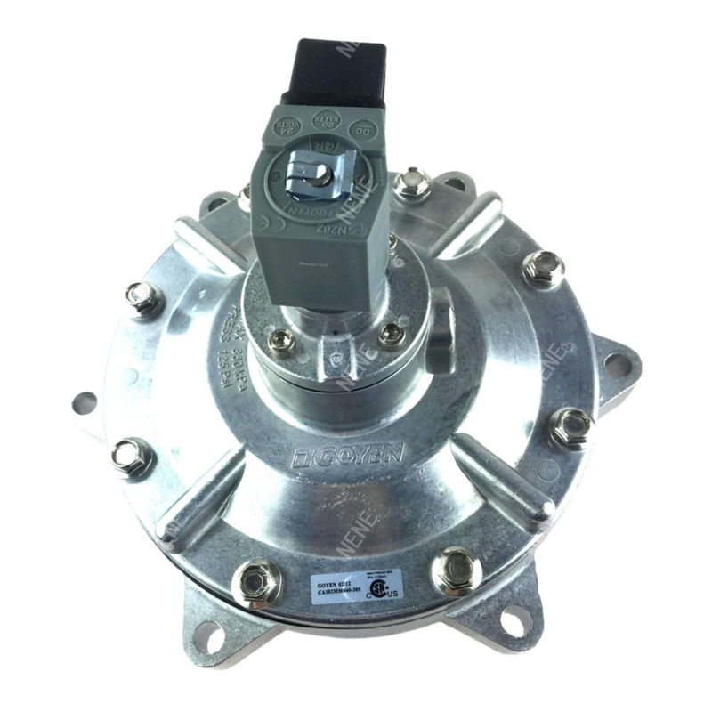 RCA102MM 4′′ MM 시리즈 원격 조종자 펄스 제트 디아프라그마 밸브