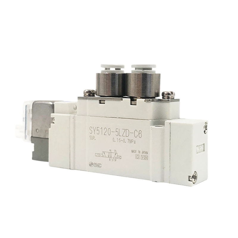 5-포트 밸브 SMC 소레노이드 밸브 단일 SY3120-5LZD-C6 SY3120-6LZD-C6
