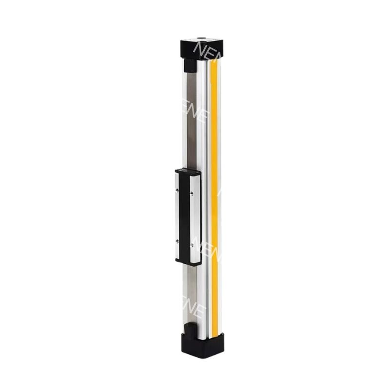 OSP-P16-100/200/300/400 나사산 공기 연결 피스톤 공압 실린더 양극 산화 알루미늄 프로파일 장착