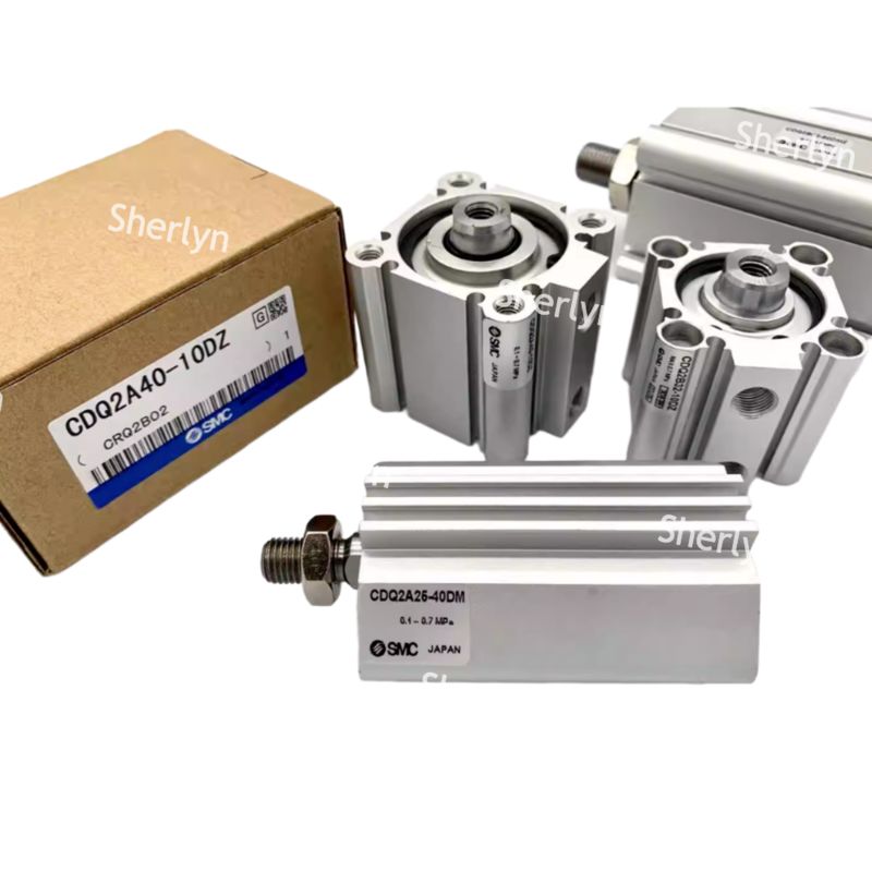 CQ2A12-35D SMC 소형 실린더 표준형 복동 단동 로드 CQ2 시리즈