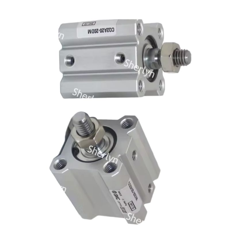 SMC CQ2 시리즈 컴팩트 실린더 CQ2A12-45D 표준형 복동 단일 로드