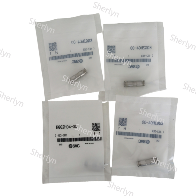SMC KQG2H10-00 KQG2 메트릭 직선 연합 10 X 10 mm 명목 스테인리스 스틸 은 4E2-3ET/KQ2A54