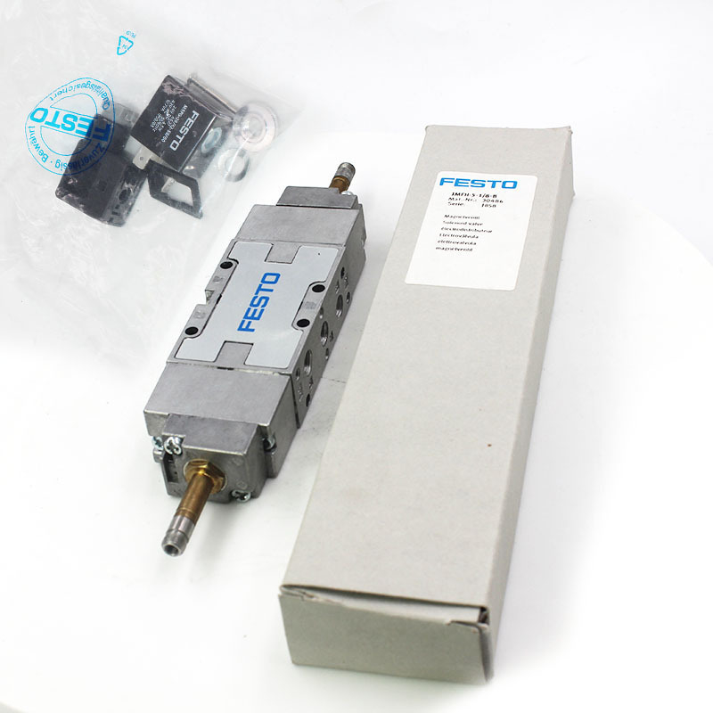 JMFH-5-1/8-B Festo 솔레노이드 밸브 30486 Tiger 2000, 5/2, dbl 솔 별도 판매, G1/8, 내부 파일럿