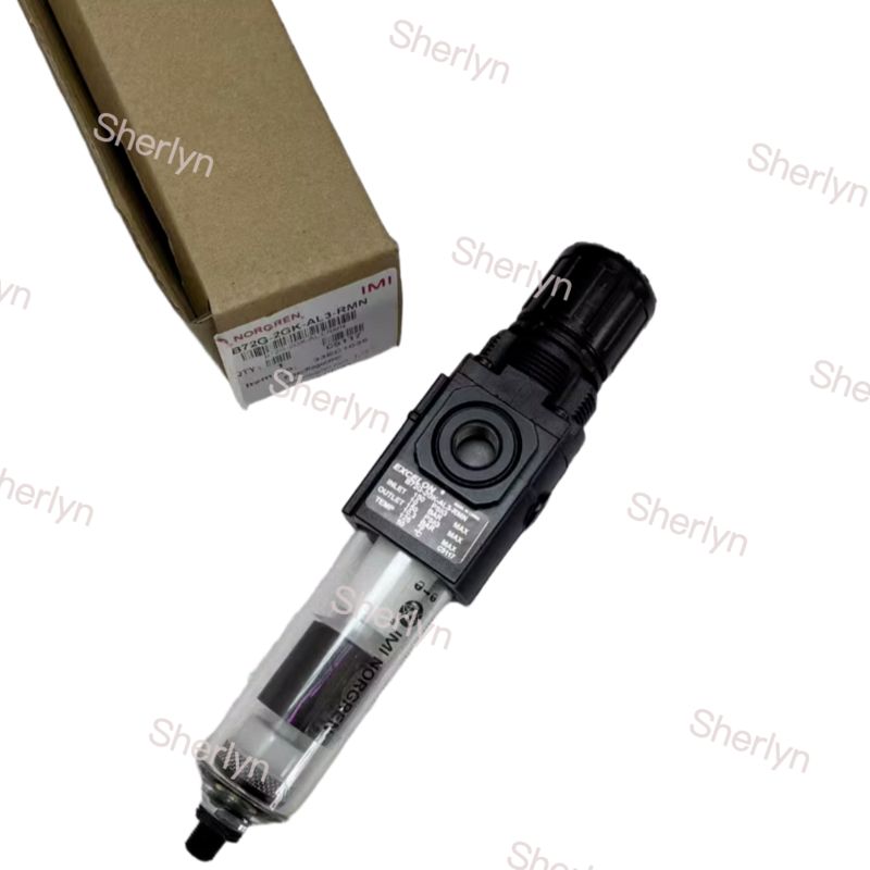 노그렌 B72G 시리즈 필터 압력 감소 밸브 1/4 "PTF B72G-2GK-AL1-RMN