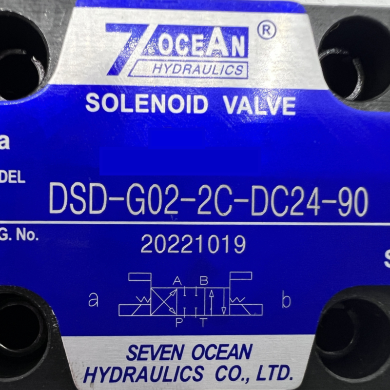 DSD-G02-2C-DC24-90 DC24V 전압 전자 밸브 7OCEAN