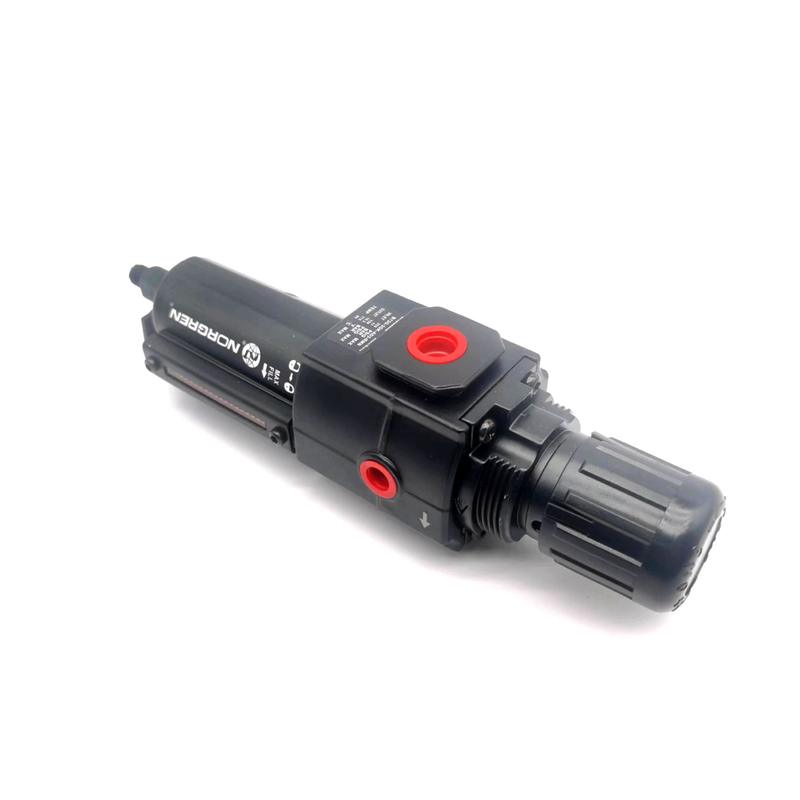 B74G-4AK-AD3-RMN 엑셀론 필터/규제기 1/2 PTF 0.3-10 바 40μm 가이드 G1/2 없는 자동 배수