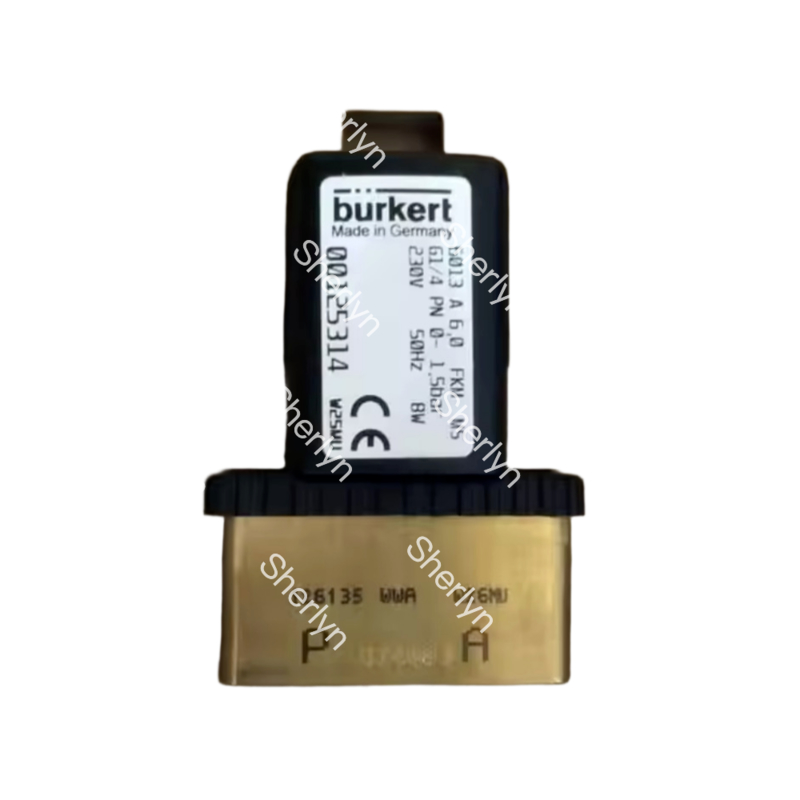 Burkert 6281 타입 00221844 G1/2 NBR 밀봉 황동 밸브 바디 DC24V