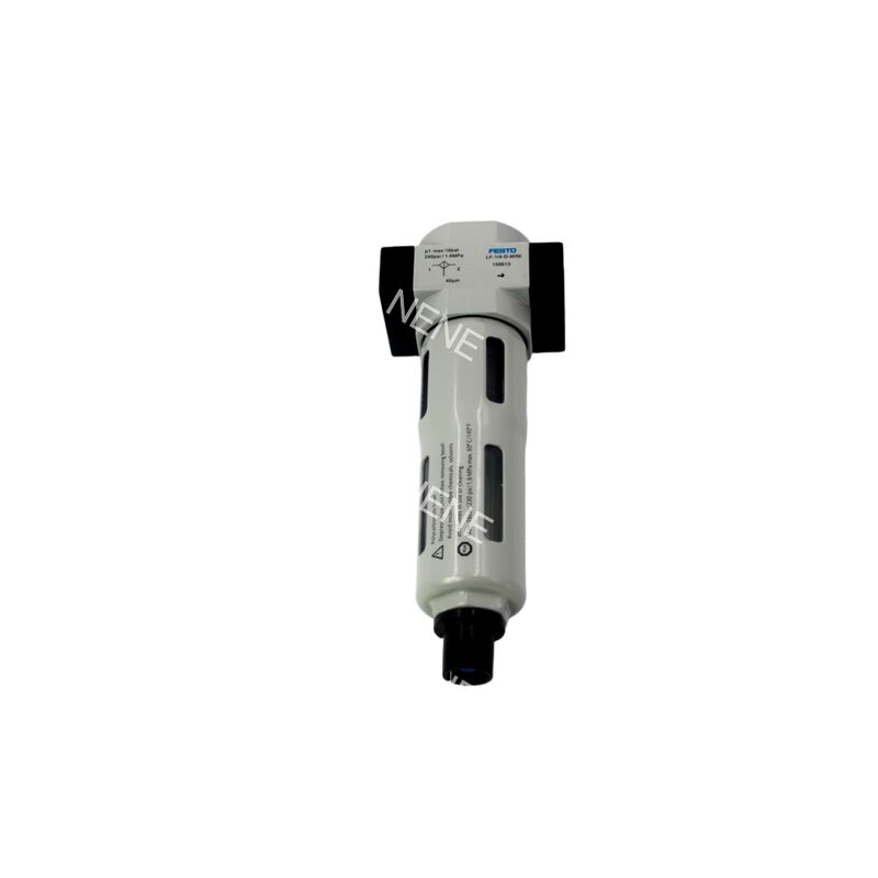Pneumatic Air Line Filter Festo LF-1/8-D-MINI-A 159616 0.5-12bar G1/8 진크 합금 40 미크론 FRL 단위 미니 크기의 완전 자동 배수