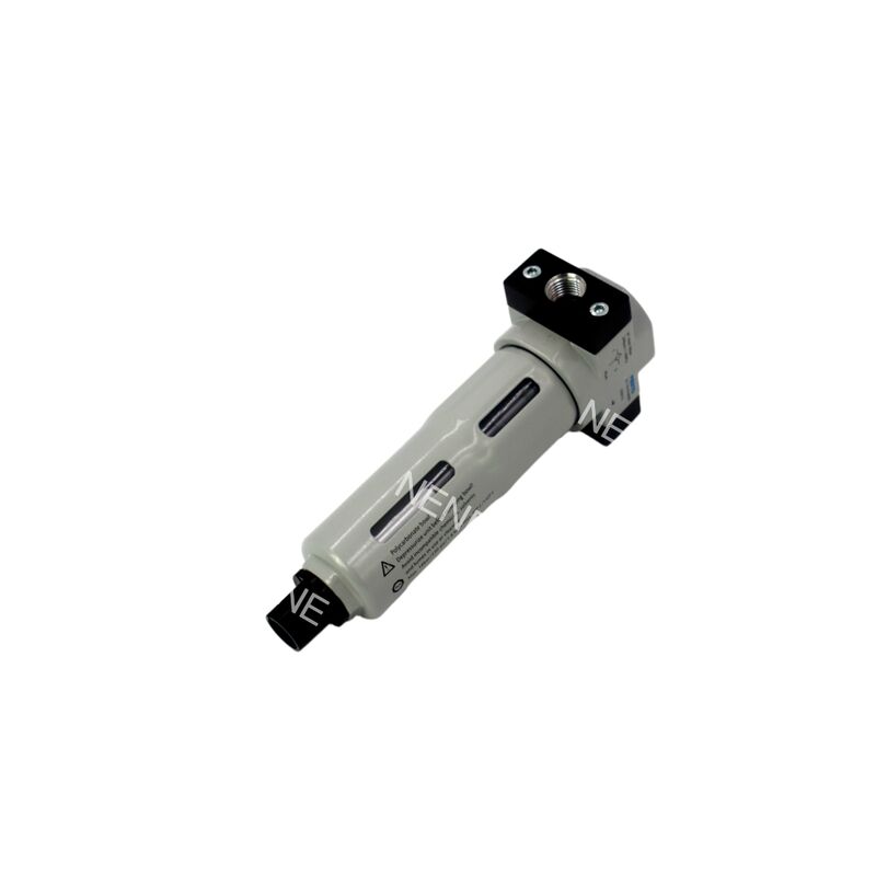 압력 측정기 0.5-12bar Festo LFR-3/8-D-MINI 162682 G3/8 40μm 수동 배수 주황 합금 필터 조절기