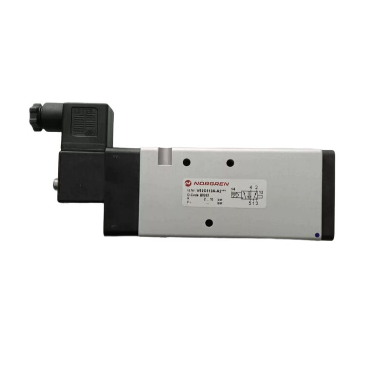 노그렌 V61B317A-A219J 2/5 Way 파일럿 조작 스프링 반환 밸브