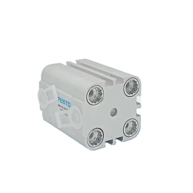장거리 40mm 페스토 ADVU-12-40-P-A 156506 공기 실린더 12mm 구멍 내부 스레드 M5 포트 자석 반지